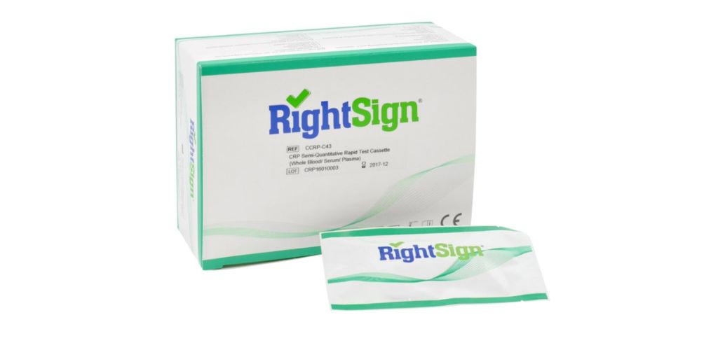 rightsign-crp-brzi-test