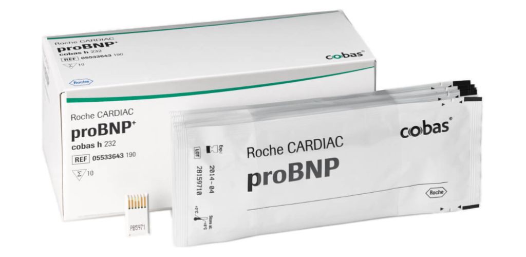 roche cardiac nt-probnp test trake