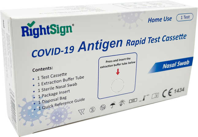 rightsign covid 19 rapid test cassette