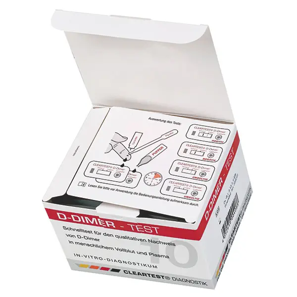 Cleartest D-dimer test iz krvi – kaseta (pakiranje od 5 komada)