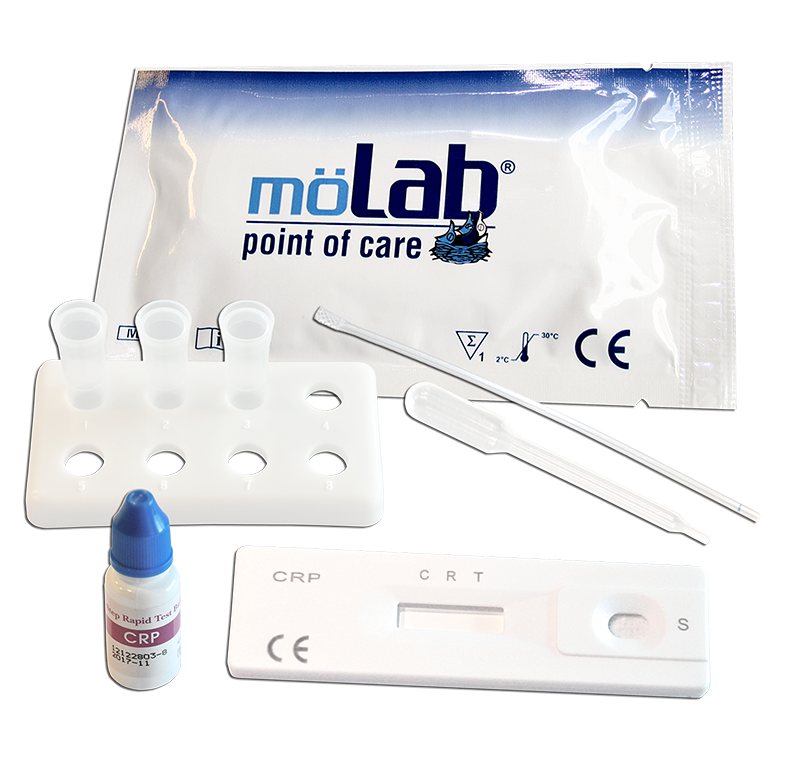 möLab CRP test iz krvi (10/60) – pakiranje od 20 komada