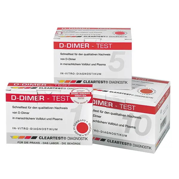 Cleartest D-dimer test iz krvi – kaseta (pakiranje od 5 komada)