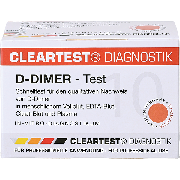Cleartest D-dimer test iz krvi – kaseta (pakiranje od 5 komada)